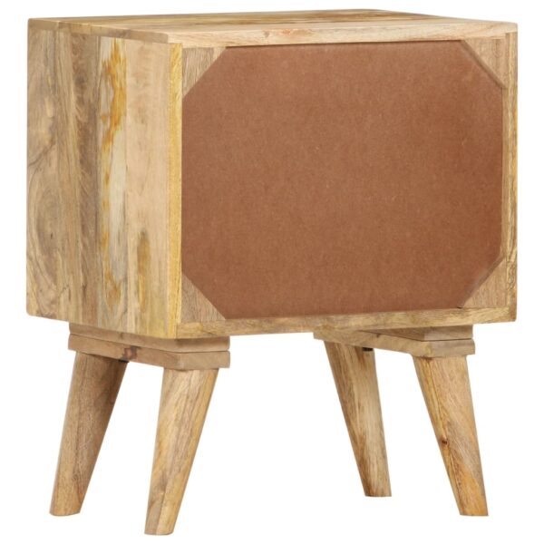 vidaXL Bedside Cabinet 40x30x50 cm Solid Mango Wood - Image 5
