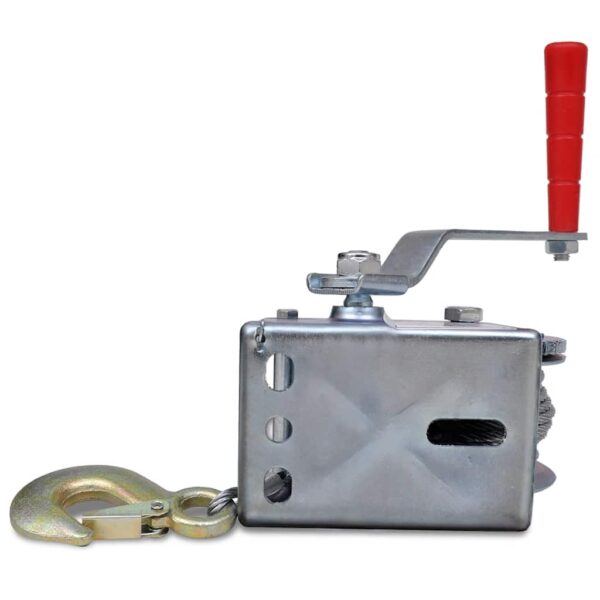 vidaXL Hand Winch 360 kg - Image 4