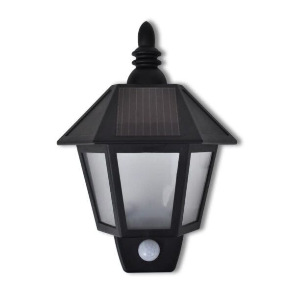 vidaXL Solar Wall Lamp with Motion Sensor 2 pcs - Image 3