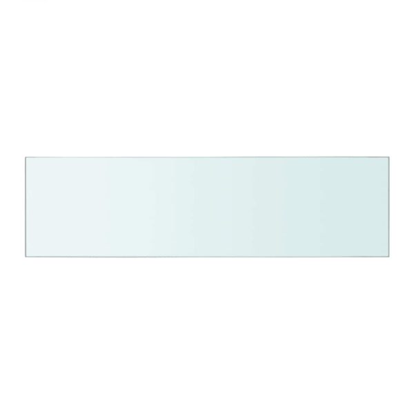 vidaXL Shelves 2 pcs Panel Glass Clear 50x12 cm - Image 3