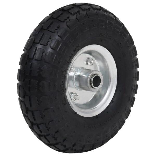 vidaXL Sack Truck Wheels 4 pcs Rubber 4.10/3.50-4 - Image 4