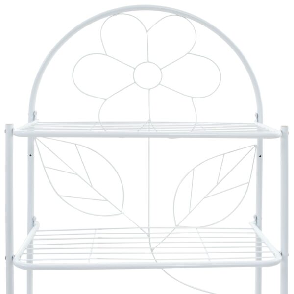 vidaXL Toilet Rack White 60x33x174 cm - Image 5