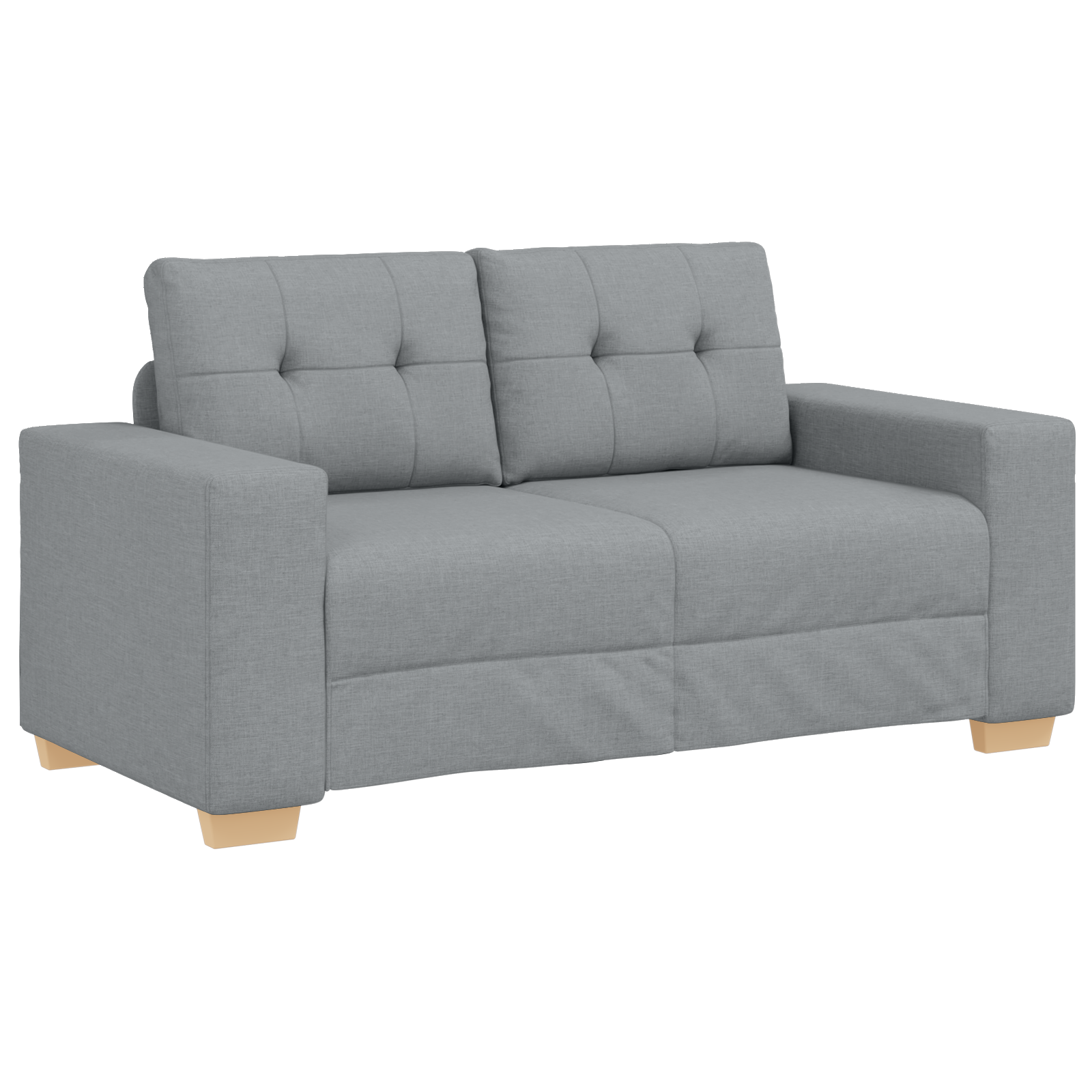 image_product3324628P_Image_3324628-WBG-Angle-3_02 vidaXL Sofa Set with Cushion with Pillow 3 pcs Grey Fabric - Image 6