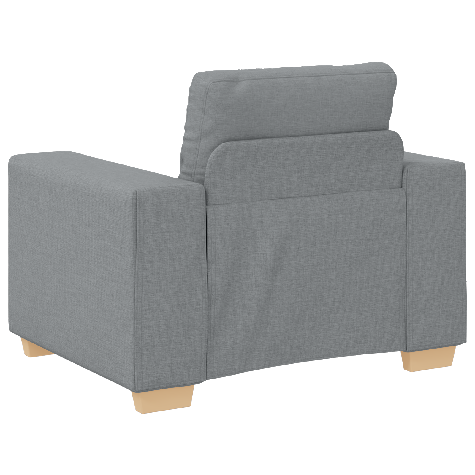 image_product3324628P_Image_3324628-WBG-Back-1_04 vidaXL Sofa Set with Cushion with Pillow 3 pcs Grey Fabric - Image 7
