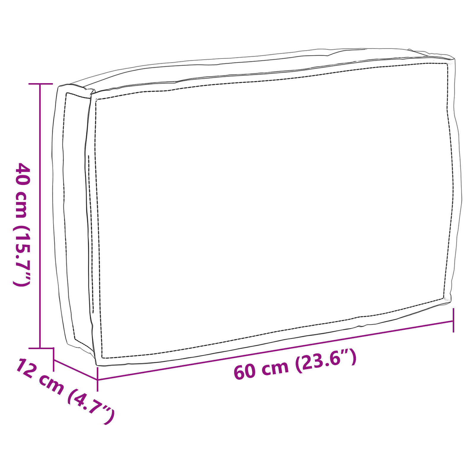 image_product42001478P_Size_42001478-WBG-Size-EU_01 vidaXL Pallet Cushion for Backrest Anthracite 60 x 40 x 12 cm - Image 6