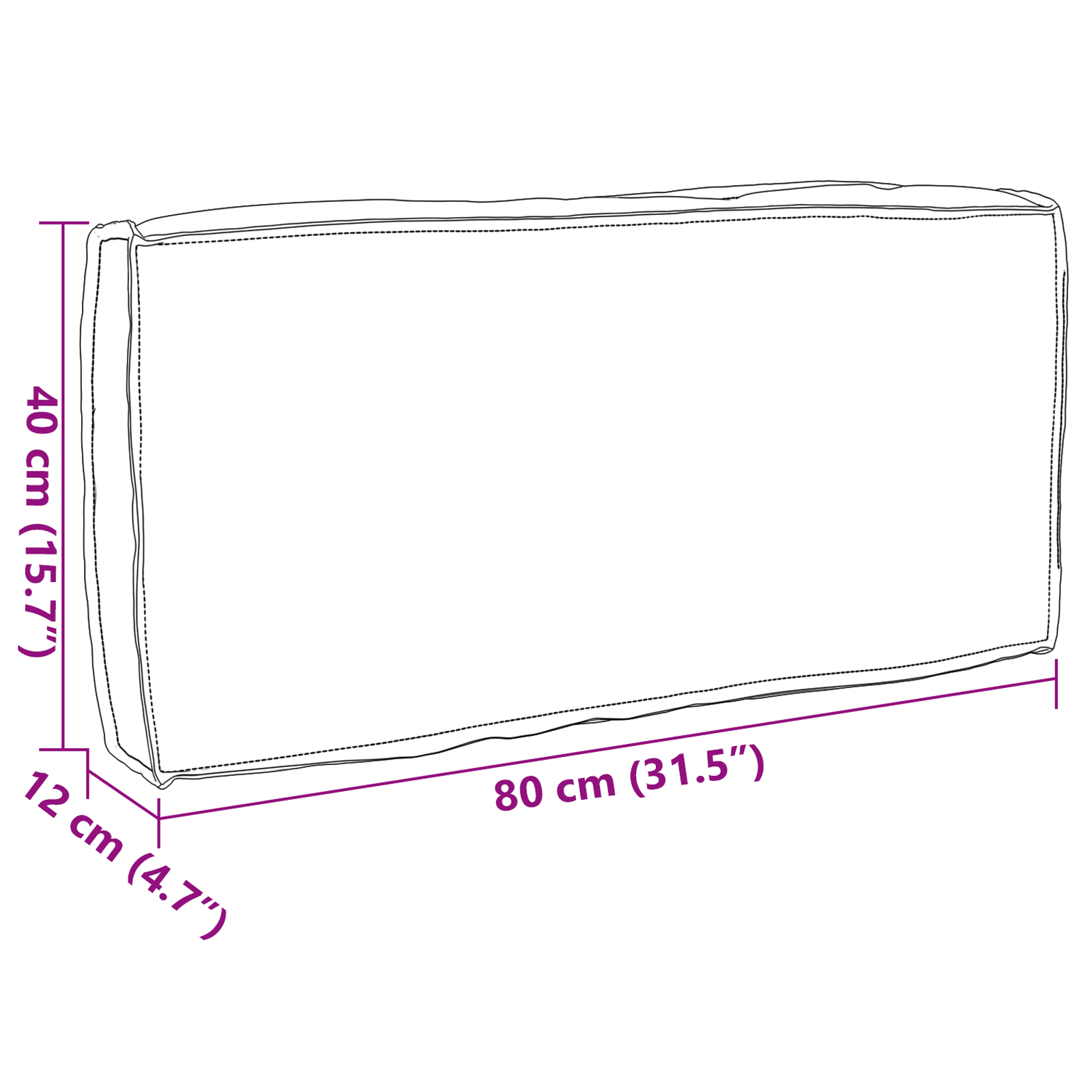 image_product42001528P_Size_42001528-WBG-Size-EU_01 vidaXL Pallet Cushion for Backrest Anthracite 80 x 40 x 12 cm - Image 6