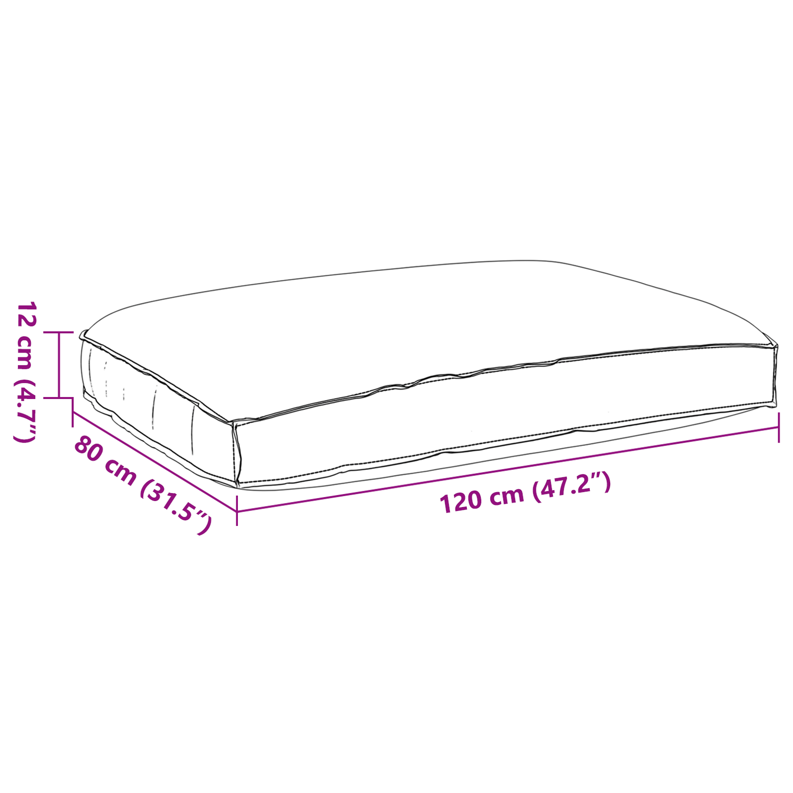 image_product42001568P_Size_42001568-WBG-Size-EU_01 vidaXL Pallet Cushion for suitable for Seat Anthracite - Image 6