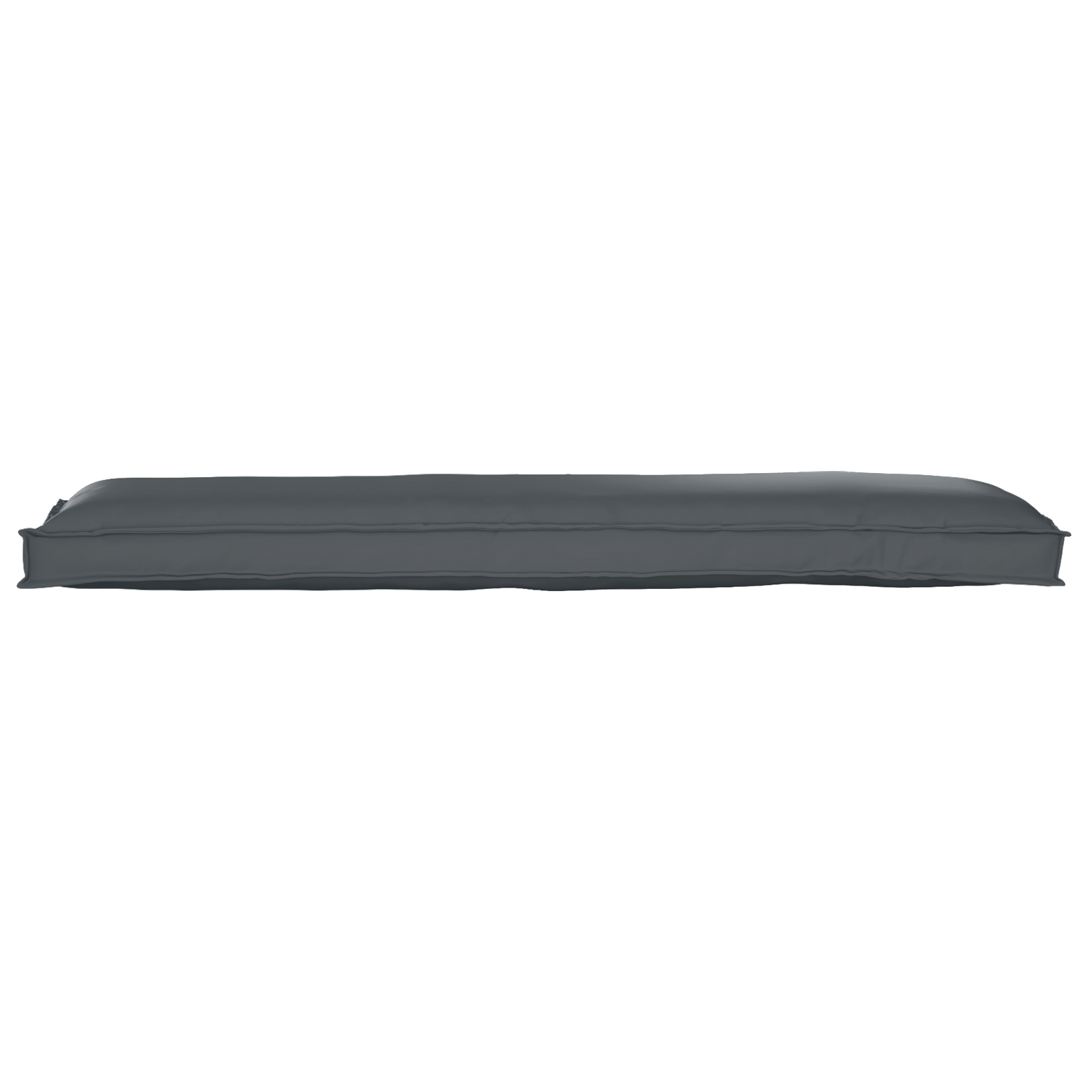 image_product42001708P_Image_42001708-WBG-Front_03 vidaXL Pallet Cushion Set 2 pcs Anthracite 150 x 40 x 8 cm - Image 3