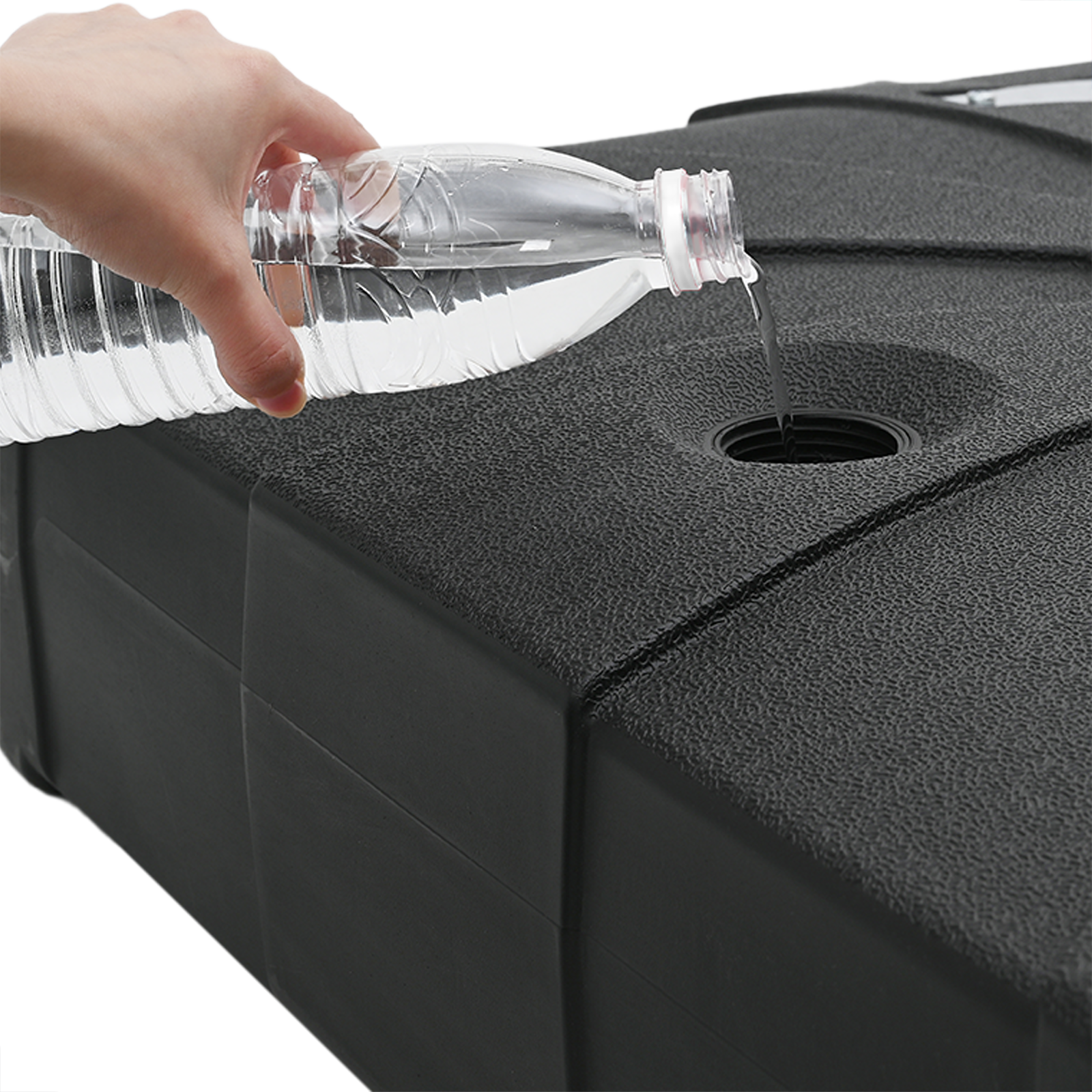 image_product42006932P_Function_42006932-WBG-Function-1_01 vidaXL Cantilever Parasol Base Set 2 pcs Black 88 x 88 x 19 cm Plastic - Image 11