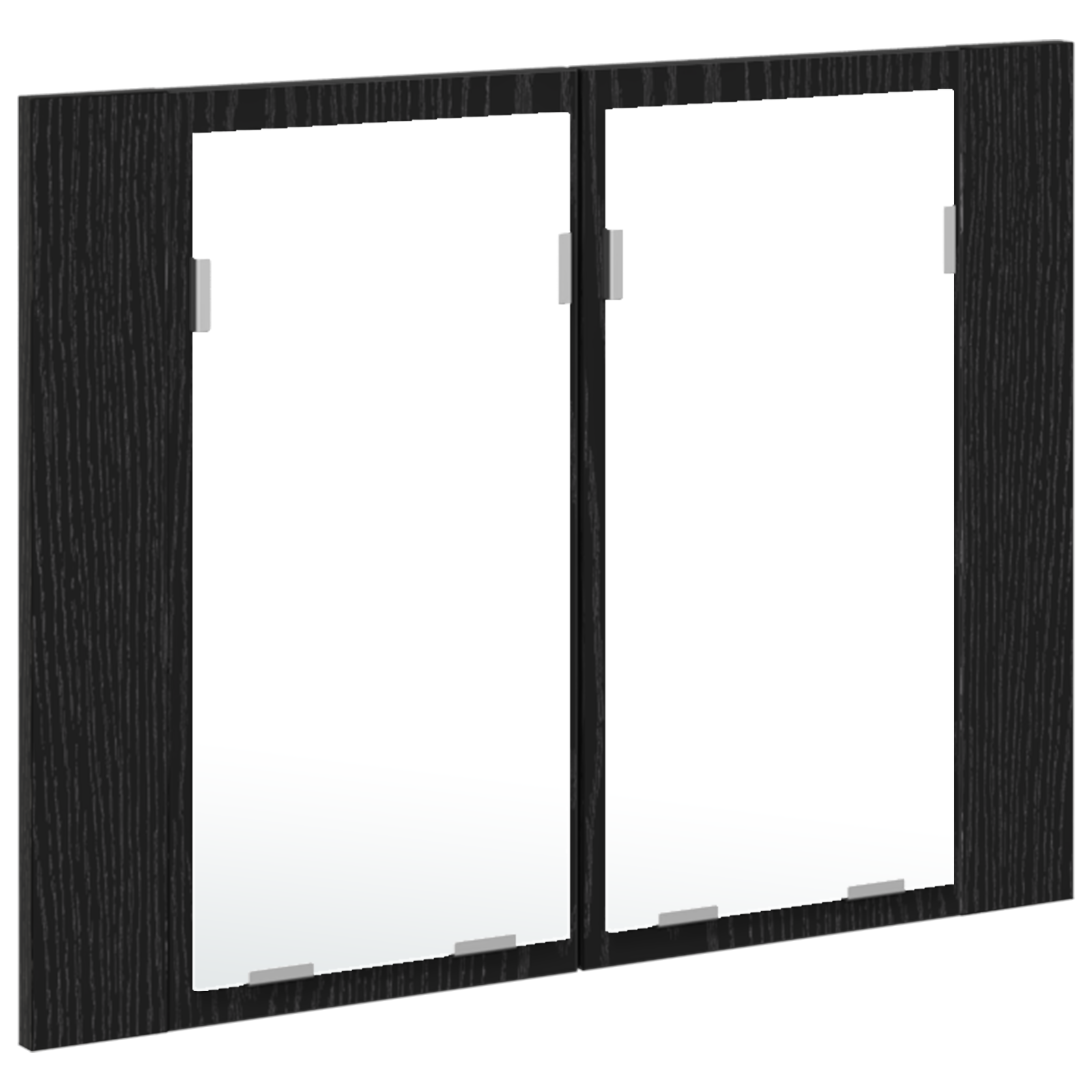 image_product862550P_Image_862550-WBG-Angle_02 vidaXL Bathroom Mirror Cabinet with Shelf Black oak 60 x 12 x 45 cm - Image 4