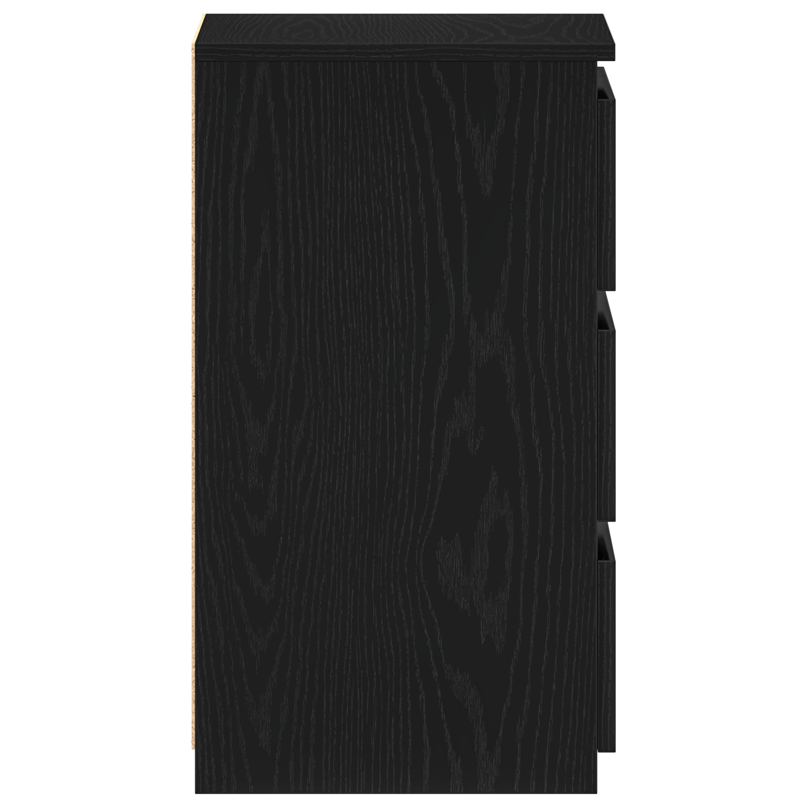 image_product862614P_Image_862614-WBG-Side_06 vidaXL Bedside Cabinet with Drawer 2 pcs Black oak 40 x 35 x 62.5 cm - Image 9