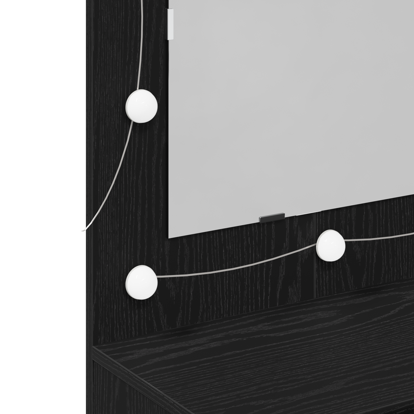 image_product862781P_Detail_862781-Detail-2_02 vidaXL Mirror Cabinet Black oak 90 x 31.5 x 62 cm Engineered Wood - Image 10