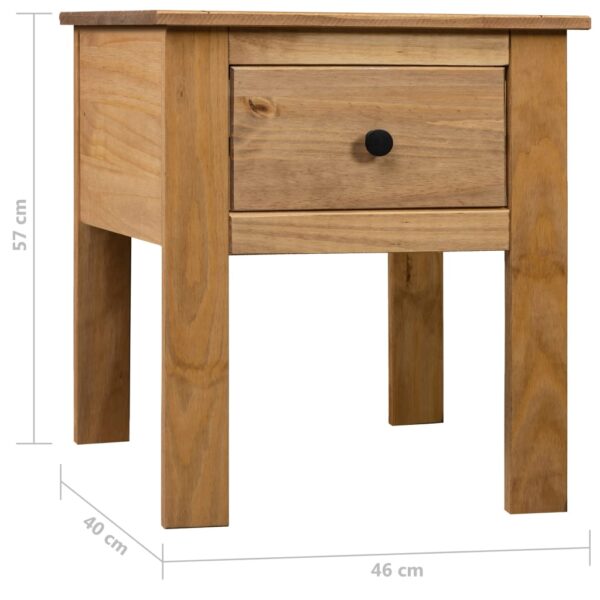 vidaXL Bedside Cabinet 46x40x57 cm Pine Panama Range - Image 10