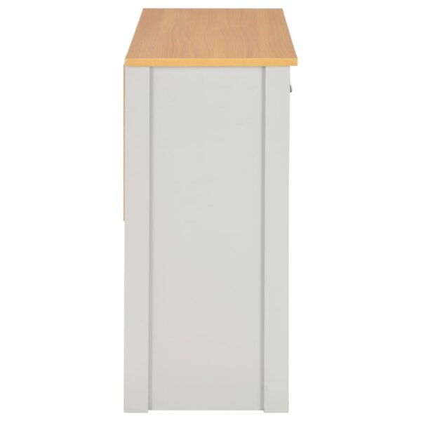 vidaXL Console Table Grey 97x35x76 cm - Image 6
