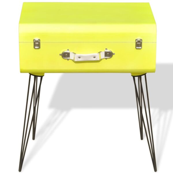 vidaXL Bedside Cabinets 2 pcs 49.5x36x60 cm Yellow - Image 5