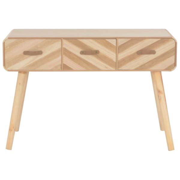 vidaXL Console Table 100x35x68 cm Solid Wood - Image 4