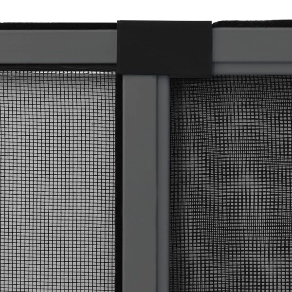 vidaXL Extendable Insect Screen for Windows Anthracite (75-143)x50 cm - Image 8