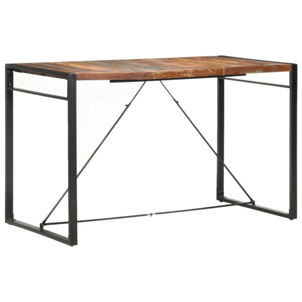 vidaXL Bar Table 180x90x110 cm Solid Reclaimed Wood - Image 8