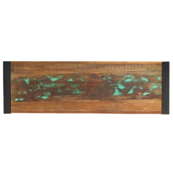 vidaXL Console Table 110x35x76 cm Solid Reclaimed Wood - Image 4