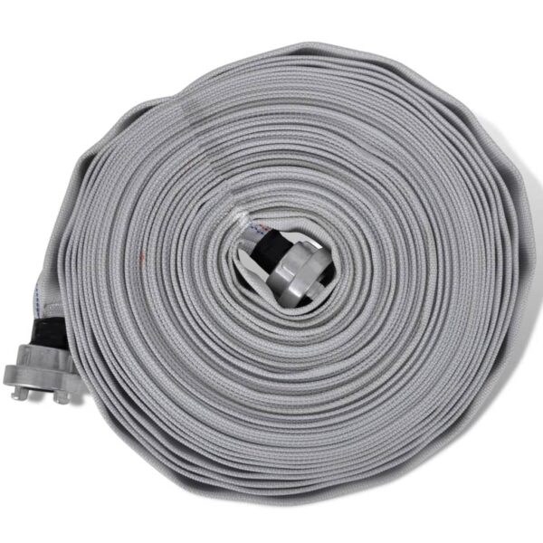 vidaXL Fire Hose Flat Hose 30 m with D-Storz Couplings 1 Inch - Image 2