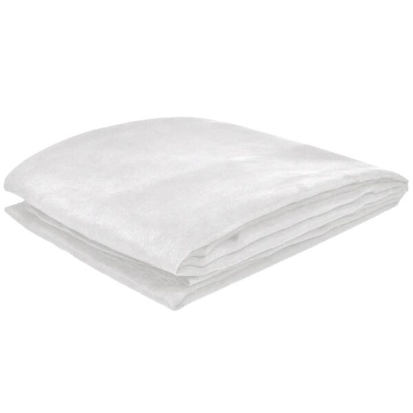 vidaXL Micro-suede Couch Slipcover Cream 210 x 280 cm - Image 2