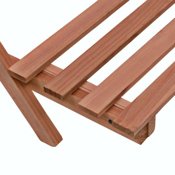 vidaXL 3-Tier Plant Stand Cedar Wood 48x45x40 cm - Image 5