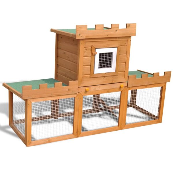 Outdoor Large Rabbit Hutch House Pet Cage Single House - Image 1