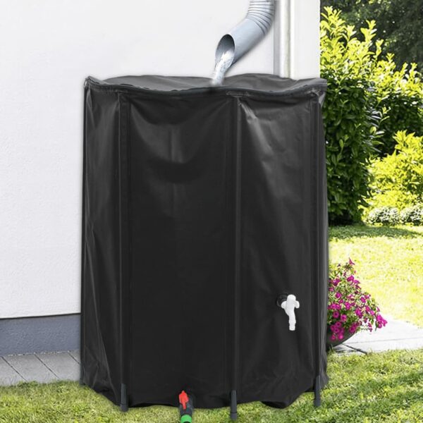 vidaXL Water Tank with Tap Foldable 750 L PVC - Image 1