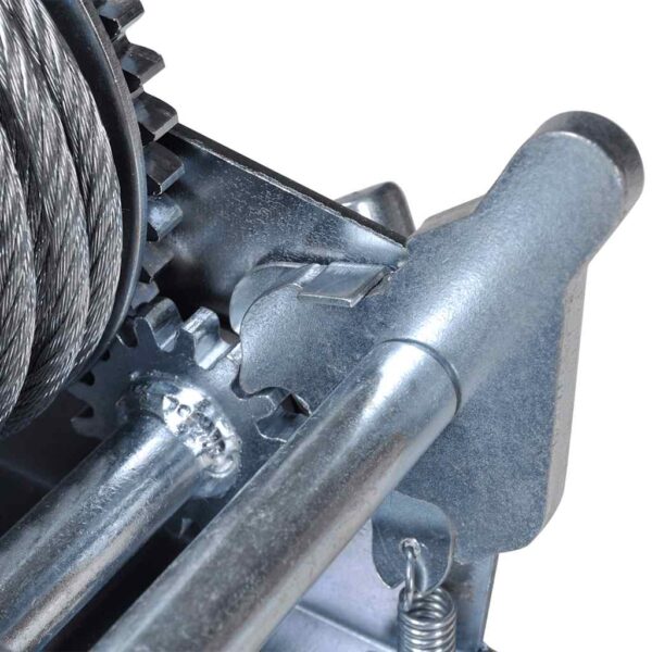vidaXL Hand Winch 540 kg - Image 5