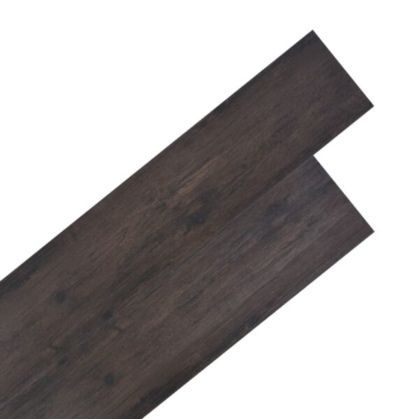 vidaXL Non Self-adhesive PVC Flooring Planks 5.26 m² 2 mm Oak Dark Grey - Image 1