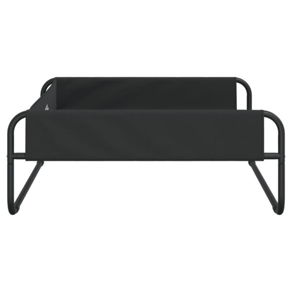 vidaXL Elevated Dog Bed Anthracite Oxford Fabric and Steel - Image 6