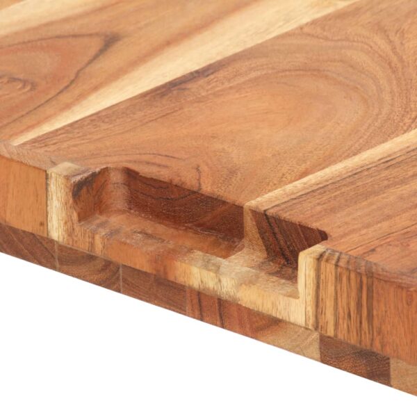 vidaXL Chopping Board 50x35x4 cm Solid Acacia Wood - Image 6