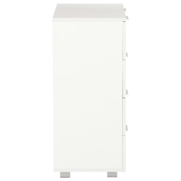vidaXL Sideboard High Gloss White 60x35x80 cm Engineered Wood - Image 5