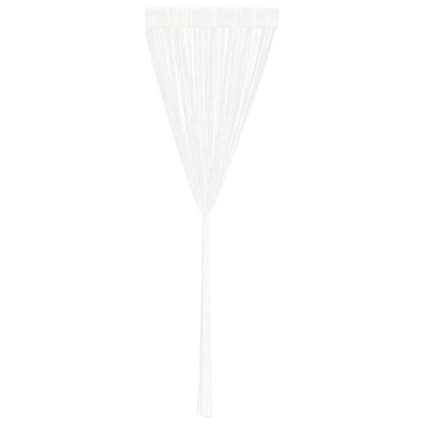vidaXL String Curtains 2 pcs 140x250 cm White - Image 5
