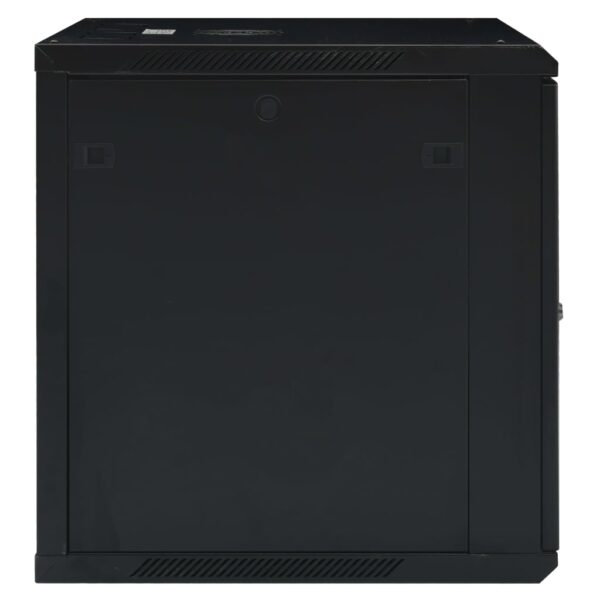 vidaXL 12U Wall Mounted Network Cabinet 19" IP20 600x600x640 mm - Image 3