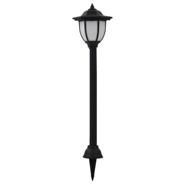 vidaXL Outdoor Solar Lamps 6 pcs LED Black - Image 3