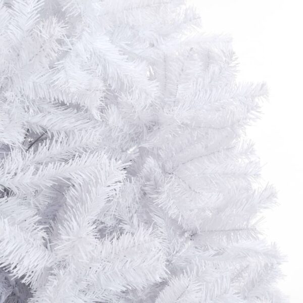 vidaXL Artificial Christmas Tree 300 cm White - Image 5