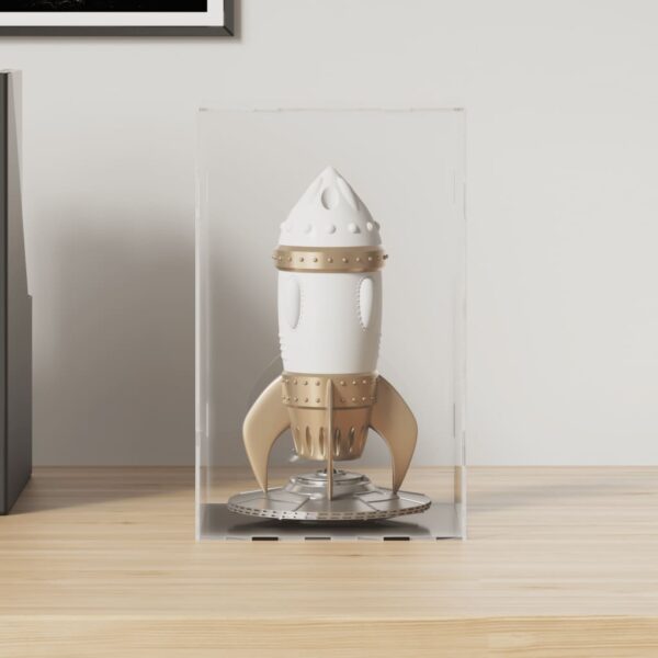 vidaXL Display Box Transparent 14x14x22 cm Acrylic - Image 1
