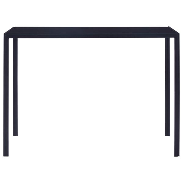 vidaXL Five Piece Dining Set Blue - Image 3