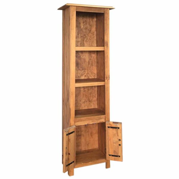 vidaXL Freestanding Bathroom Cabinet Solid Pinewood 48x32x170 cm - Image 4