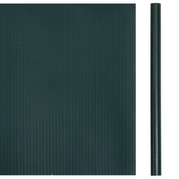 vidaXL Garden Privacy Screen PVC 35x0.19 m Matte Green - Image 3