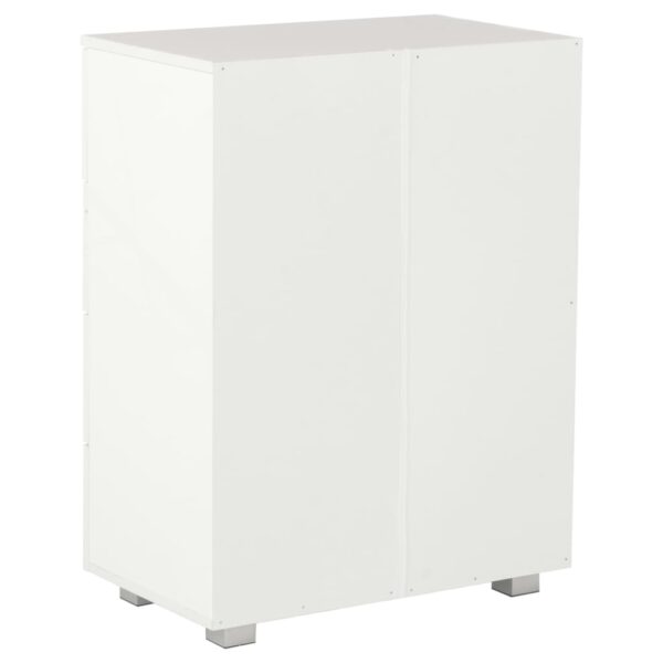 vidaXL Sideboard High Gloss White 60x35x80 cm Engineered Wood - Image 6