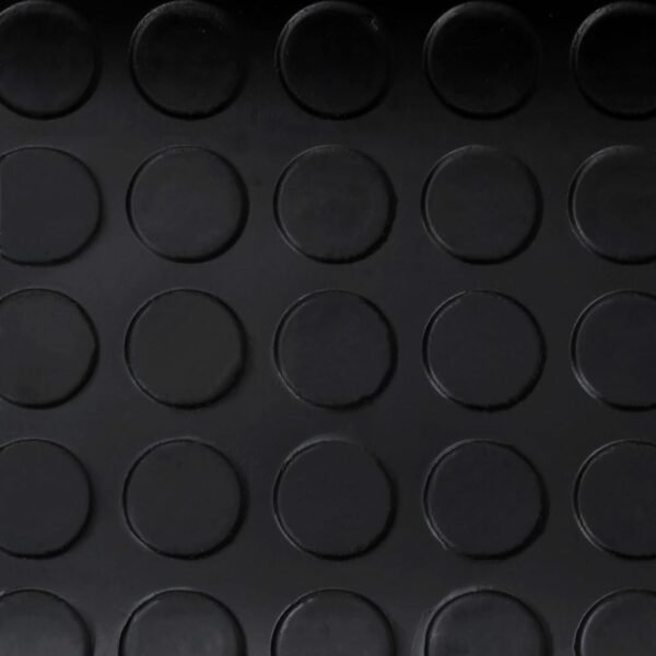 vidaXL Rubber Floor Mat Anti-Slip with Dots 5 x 1 m - Image 3
