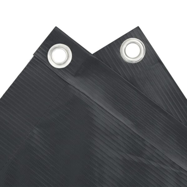vidaXL Balcony Screen Anthracite 90x500 cm Oxford Fabric - Image 3