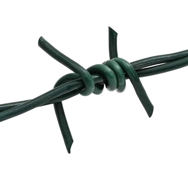 Barbed Wire Entanglement Wire Green Wire Roll 100 m - Image 5