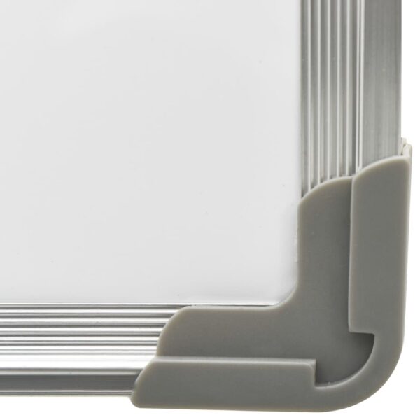 vidaXL Magnetic Dry-erase Whiteboard White 90x60 cm Steel - Image 7