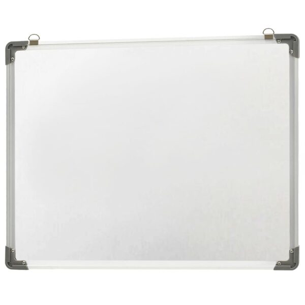 vidaXL Magnetic Dry-erase Whiteboard White 90x60 cm Steel - Image 4