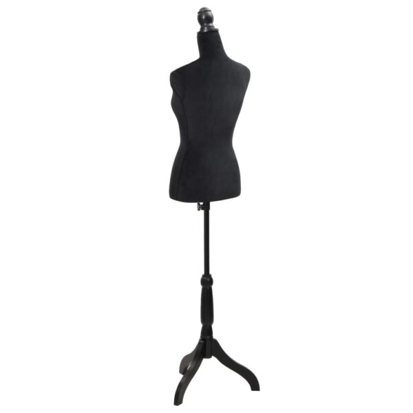 vidaXL Ladies Bust Display Black Female Dressmakers Dummy Mannequin - Image 4