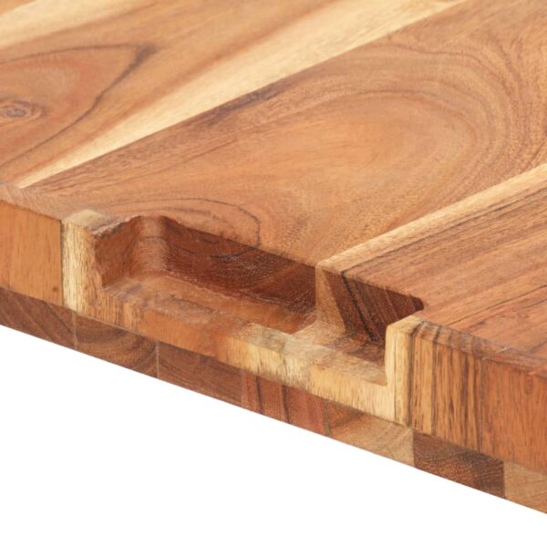 vidaXL Chopping Board 60x40x4 cm Solid Acacia Wood - Image 6