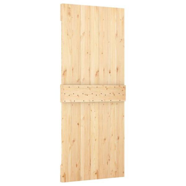 vidaXL Door NARVIK 85x210 cm Solid Wood Pine - Image 6
